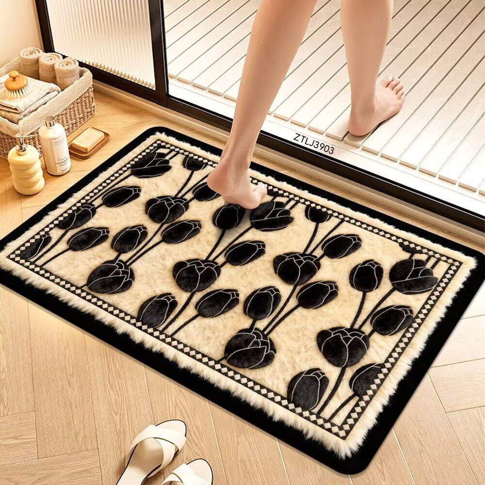Decorative Bath Mat Bowlift