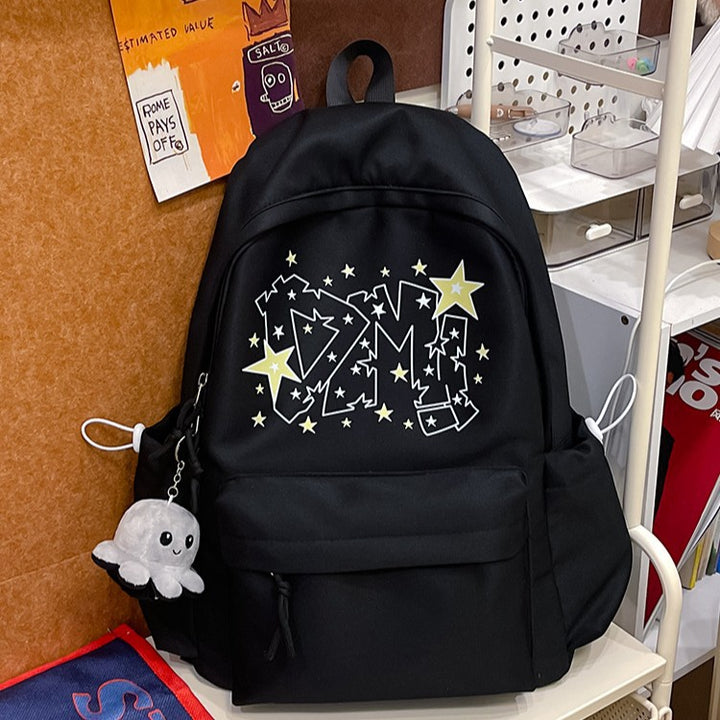 Graphic Print Stylish Backpack