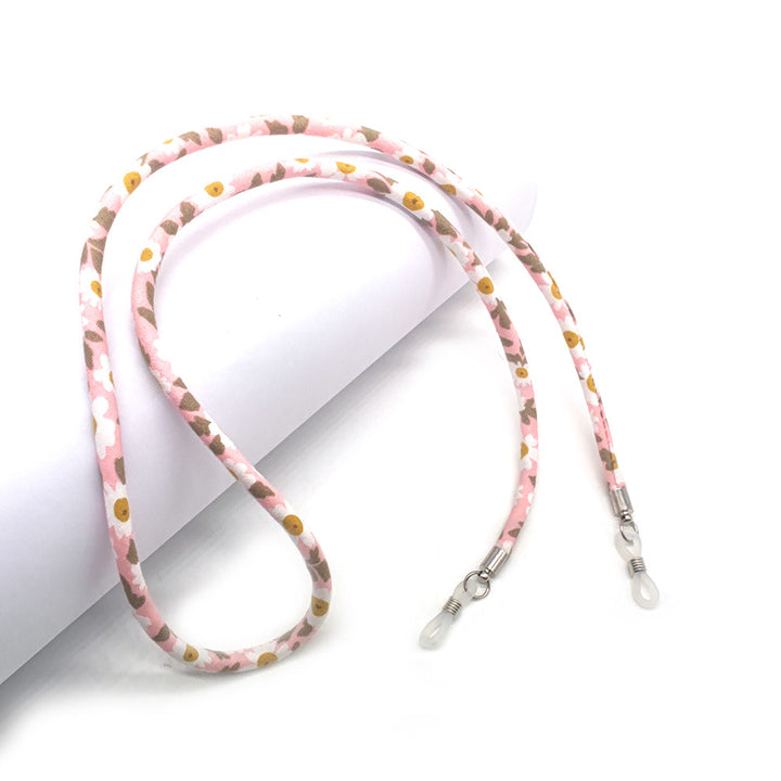 Floral Patterned Eyewear Retainer Bowlift