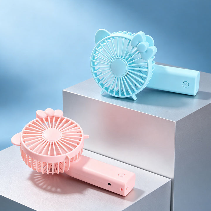 Ladies Portable Hand Fan with Ergonomic Design Bowlift
