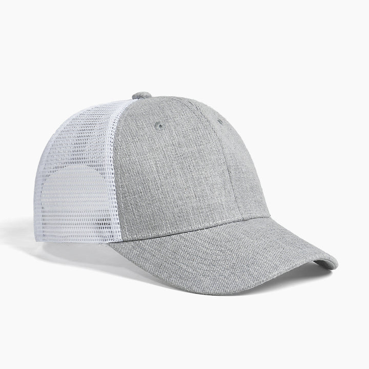 Unisex Trucker Cap with breathable mesh Bowlift