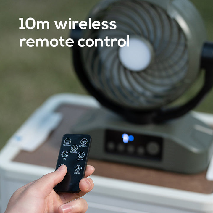 Unisex Rechargeable Dual-Mode Table Cooling Fan Bowlift