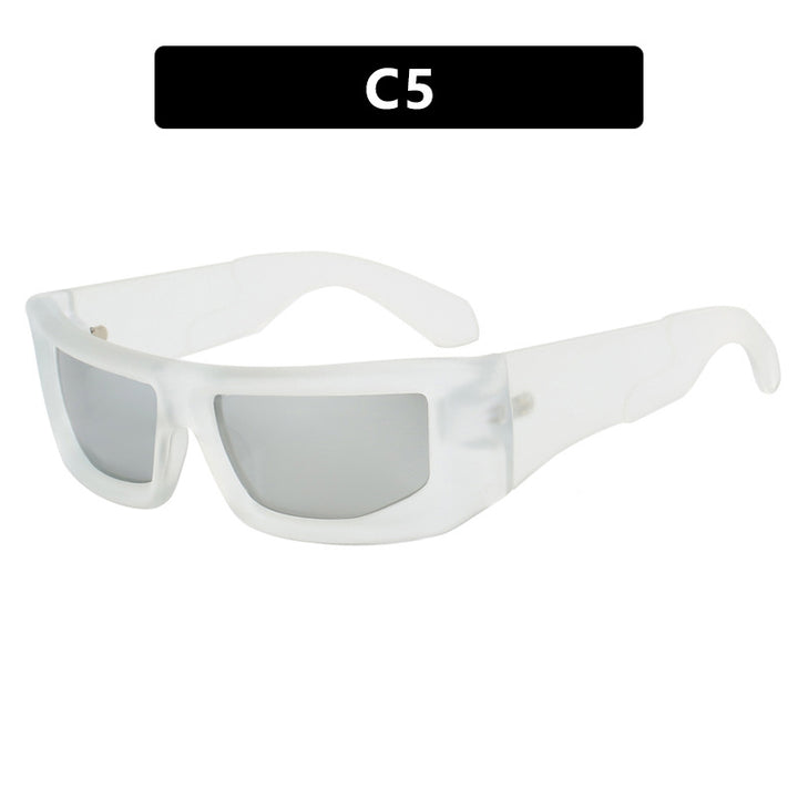 Women's sporty sunglasses with wide frame and polarized lenses Bowlift