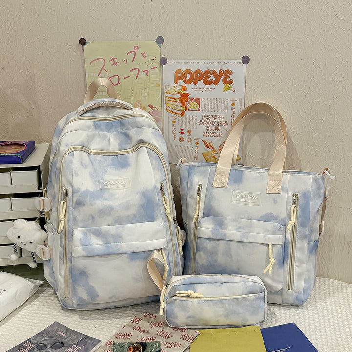 Versatile Multi-Functional Travel School Backpack Set Bowlift