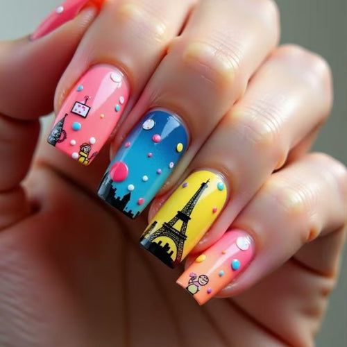 Artistic Scenic Nail Art Bowlift