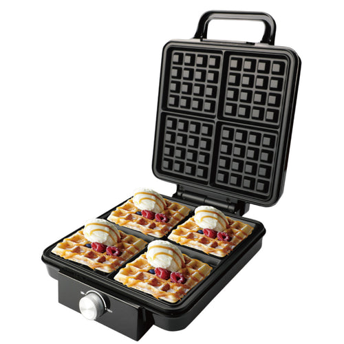 Premium Non-Stick Waffle Maker with Double-Sided Heating Bowlift