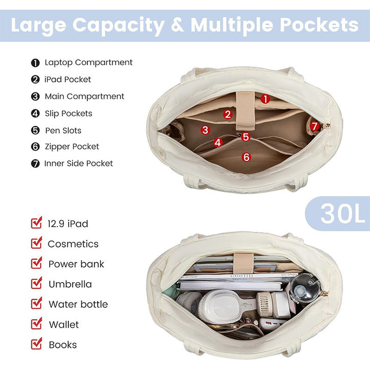 Padded Everyday Handbag Bowlift