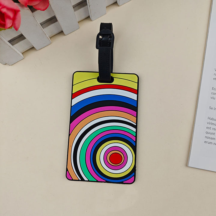 Unisex Vibrant Travel Luggage Identifier Bowlift