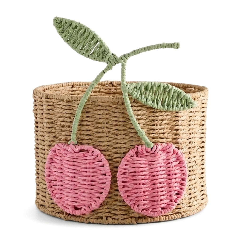 Playful storage basket with fruit design Bowlift