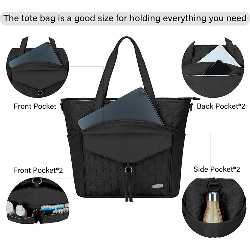 Practical handbag with multiple compartments Bowlift