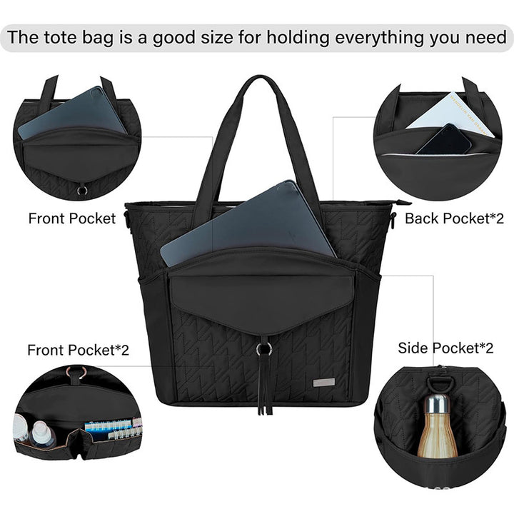 Practical handbag with multiple compartments Bowlift