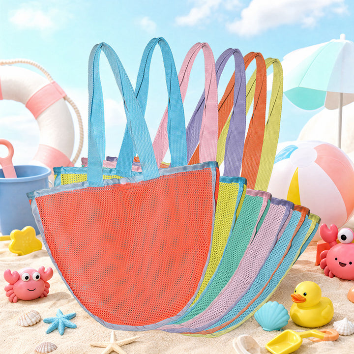 Practical Mesh Beach Tote Bowlift
