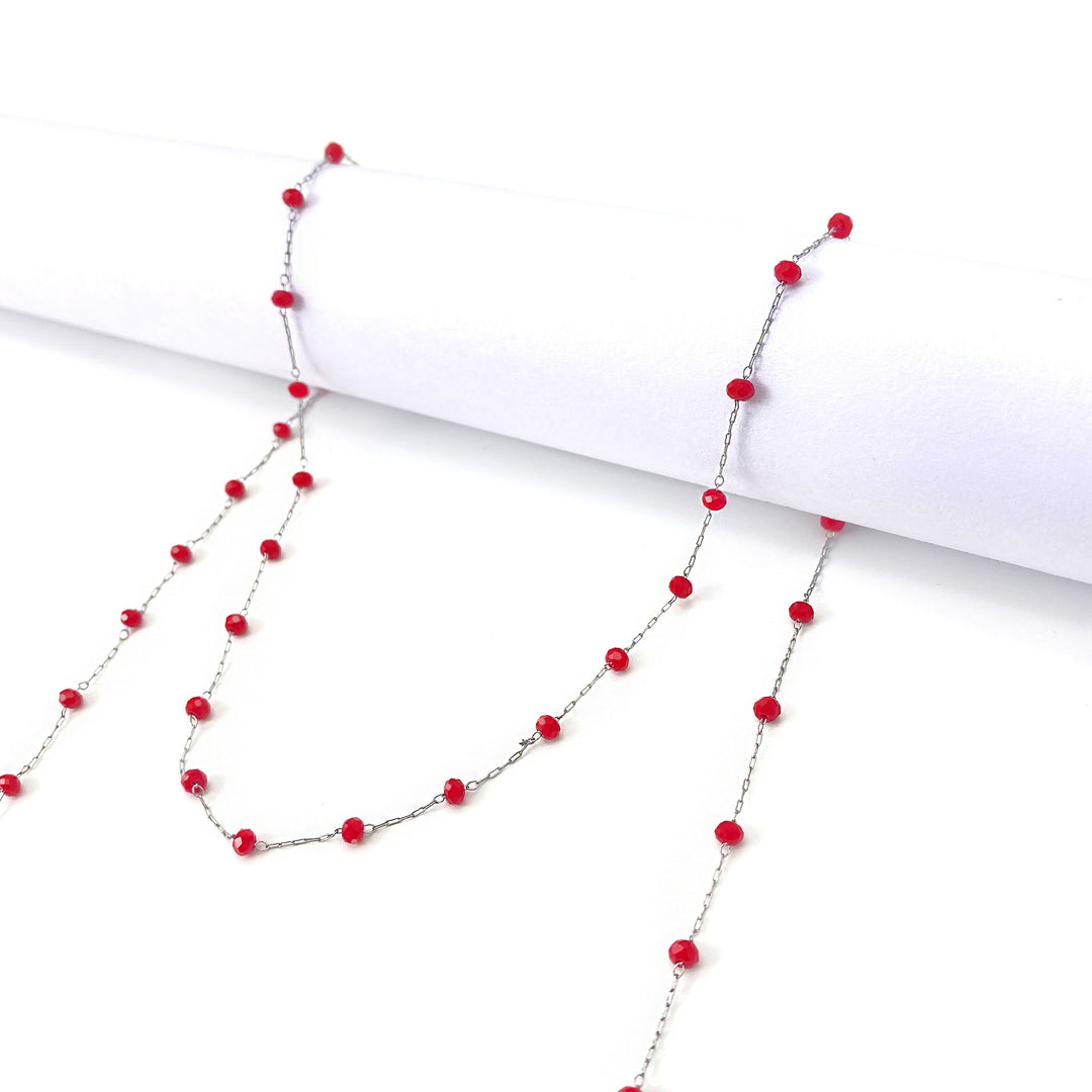 Decorative Beaded Eyewear Chain Bowlift