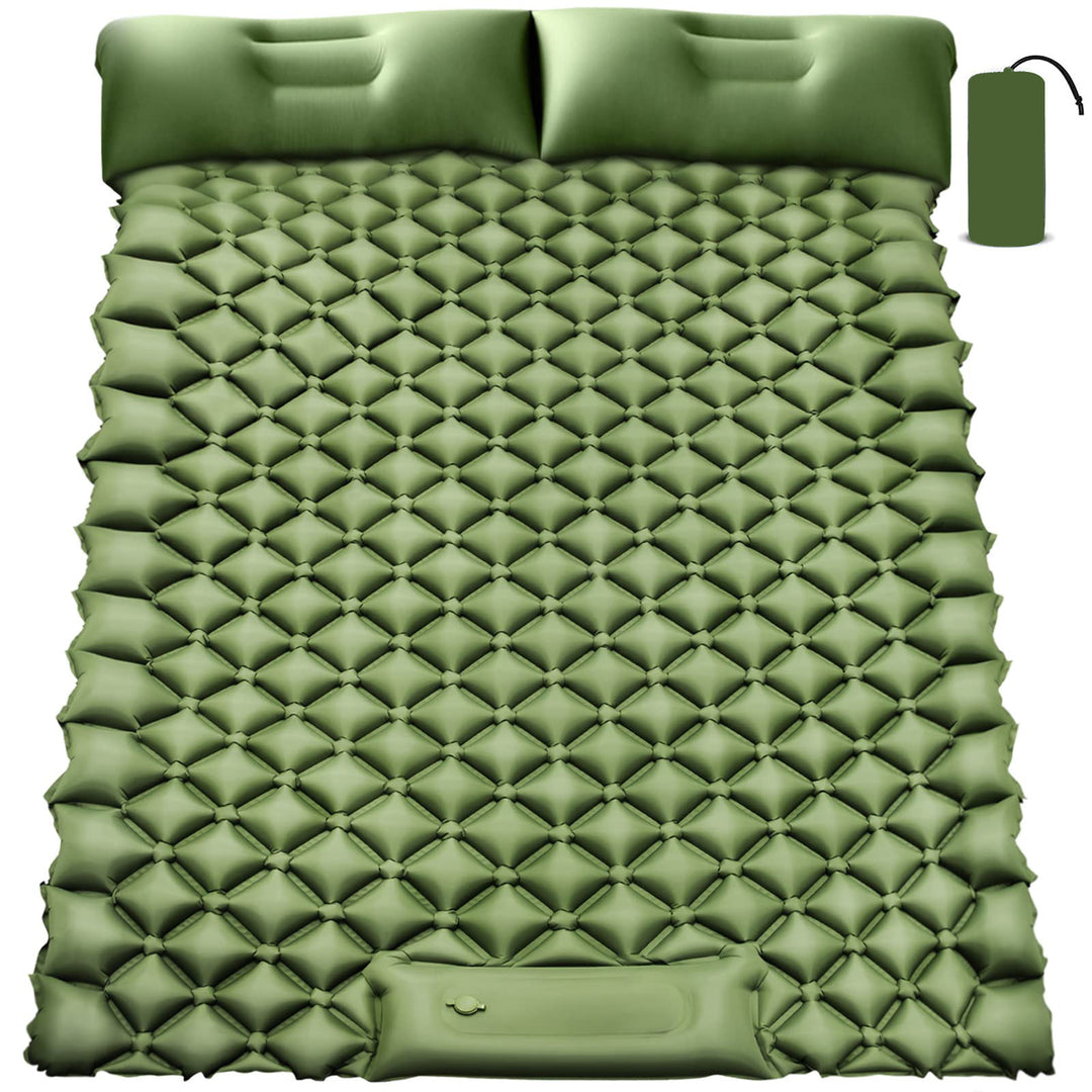 Premium Sleeping Mat With Integrated Headrest And Comfort Zone Bowlift