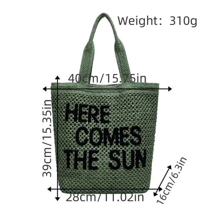 Tote bag with creative lettering Bowlift