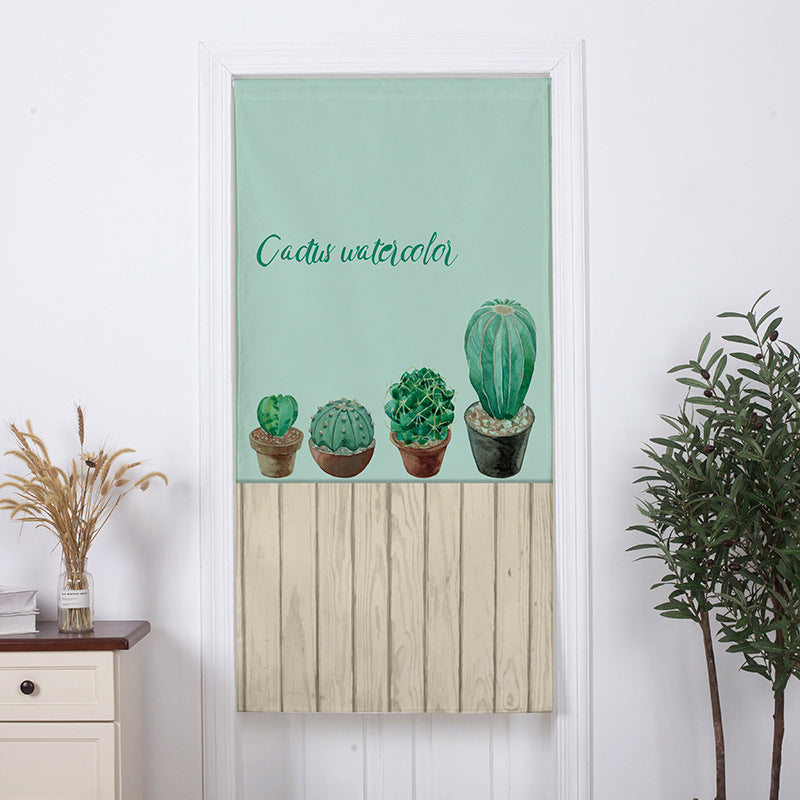 Decorative Watercolor Plant Wall Tapestry
