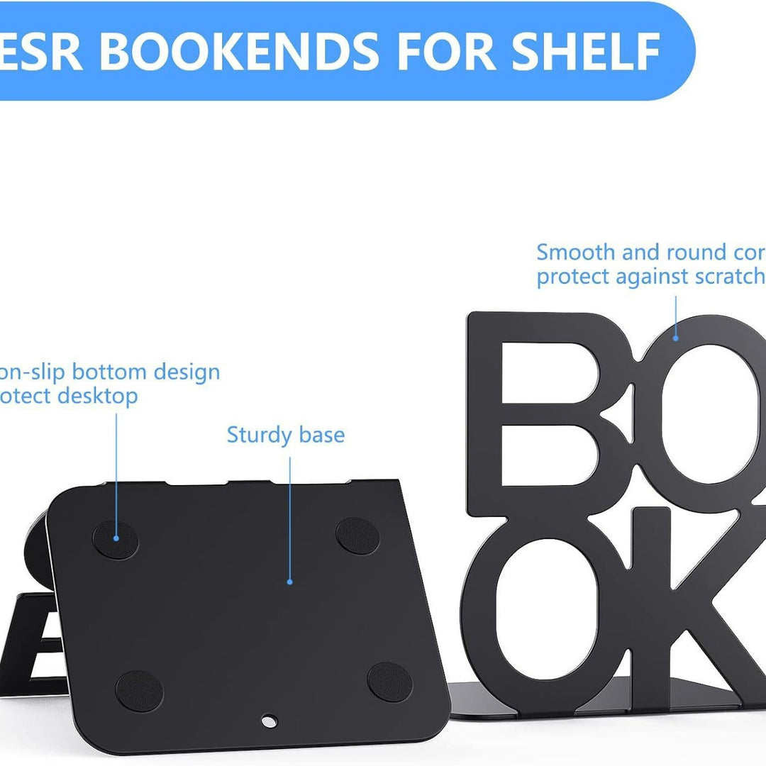 Stylish Metal Bookends