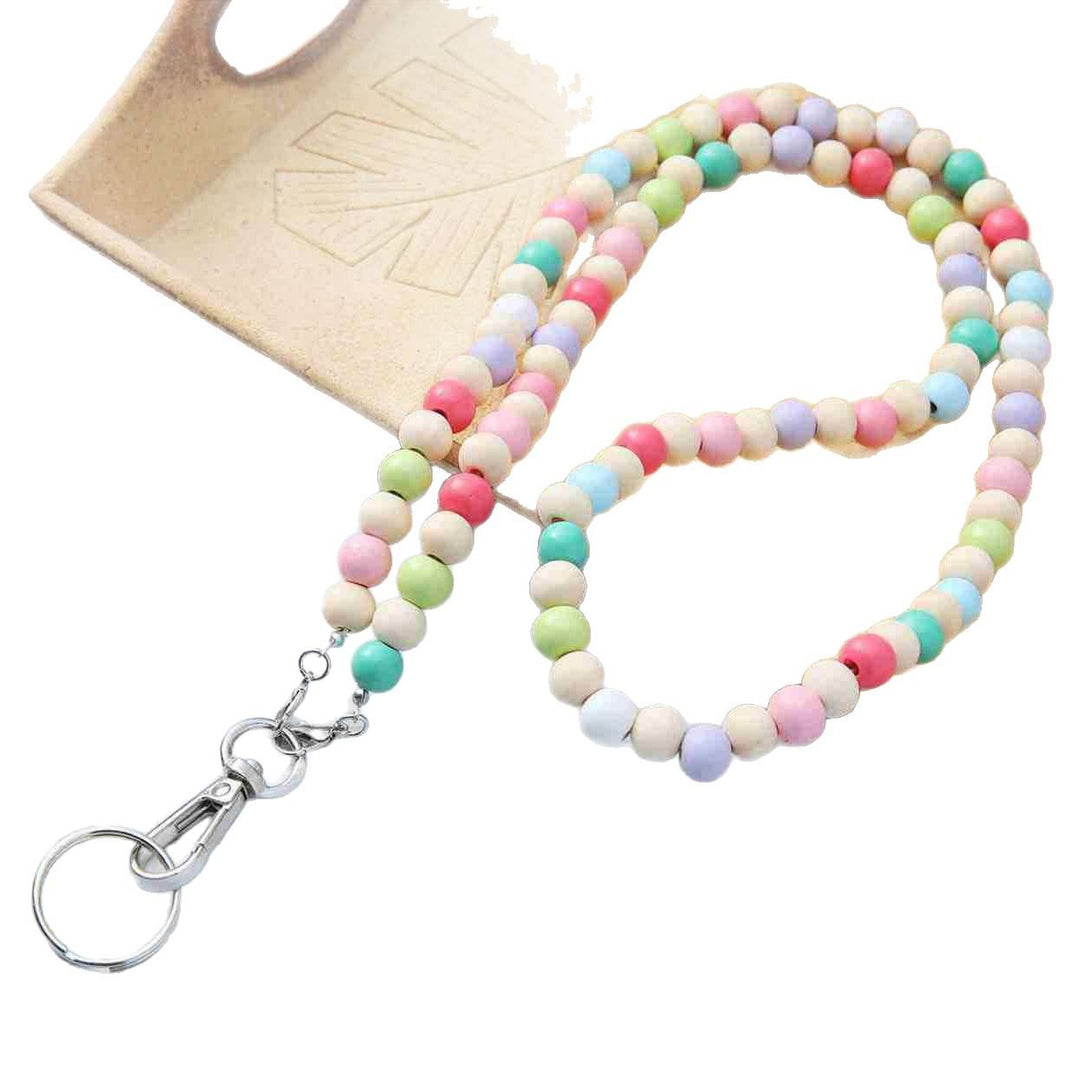 Wooden Beaded Eyewear Lanyard Bowlift