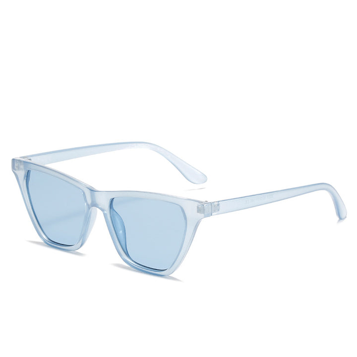 Women's Cat-Eye Sunglasses with Innovative Transparent Frame Bowlift