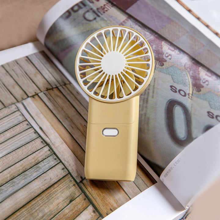 Ladies portable handheld fan with powerful battery technology Bowlift