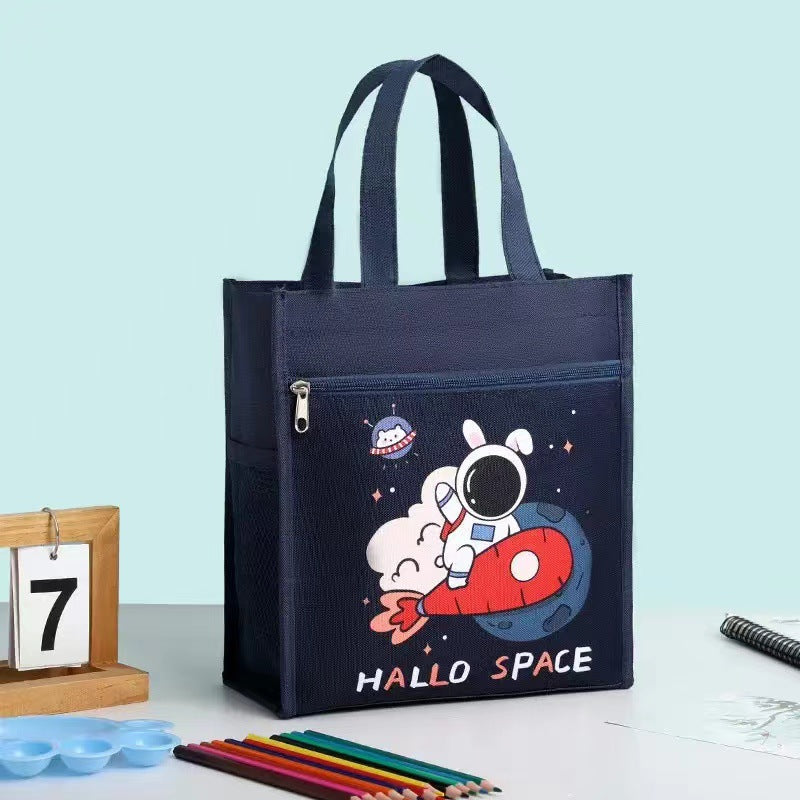 Space-Themed Insulated Lunch Carrier Bowlift