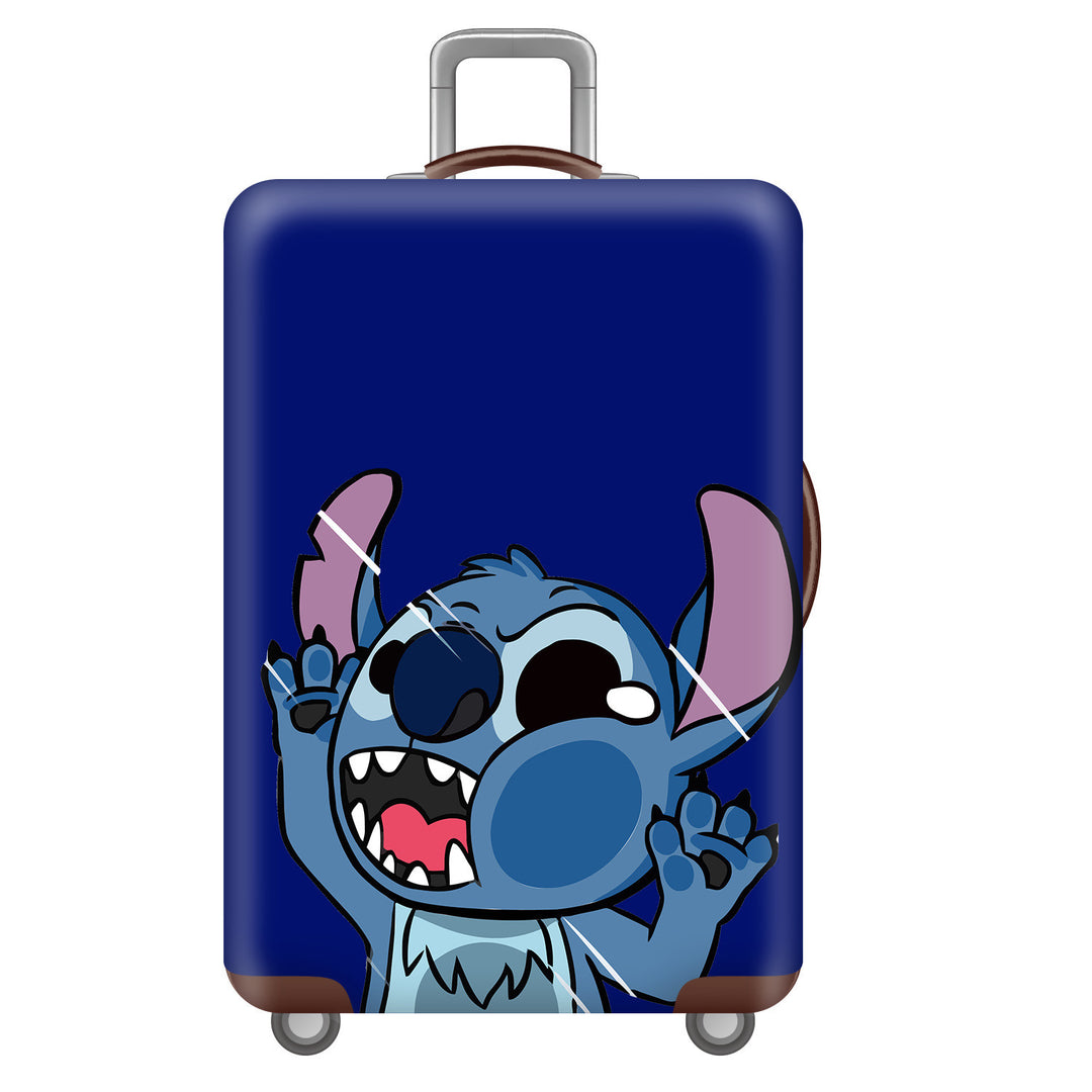 Unisex children's suitcase with reinforced hard shell, telescopic handle and Kuromi motif Bowlift