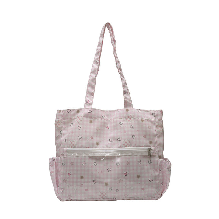 Illustrated Canvas Tote Bag Bowlift