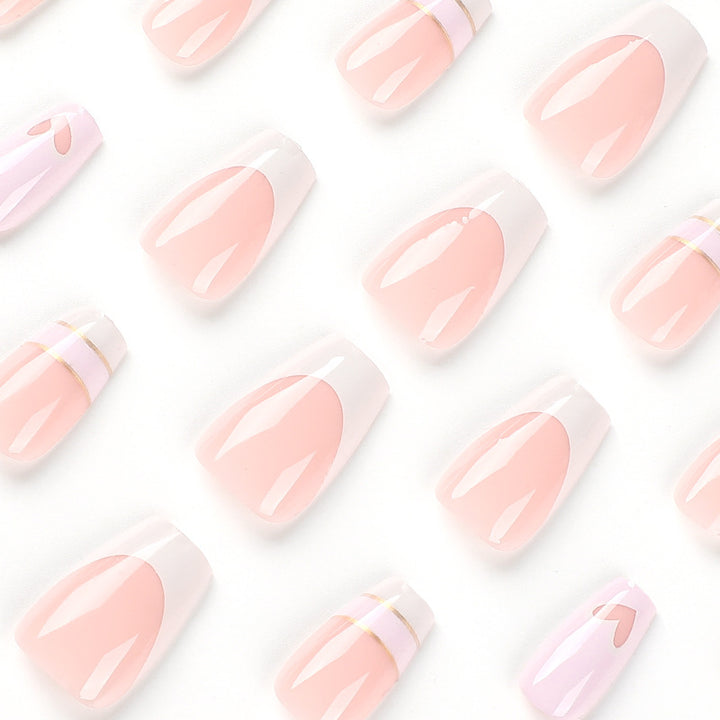 Artful Nail Art with Romantic Design Bowlift
