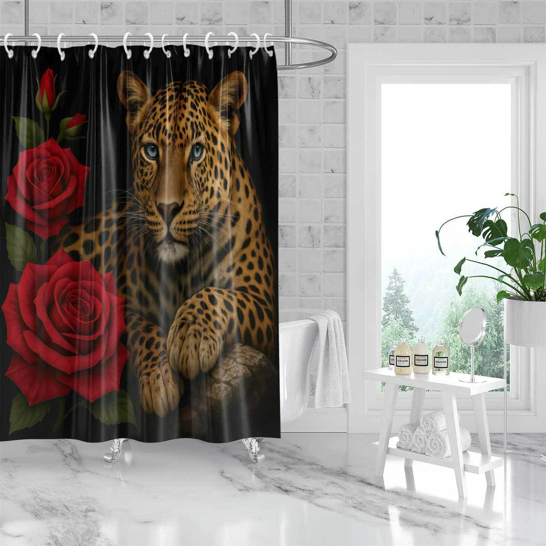 Artistic Shower Curtain Bowlift