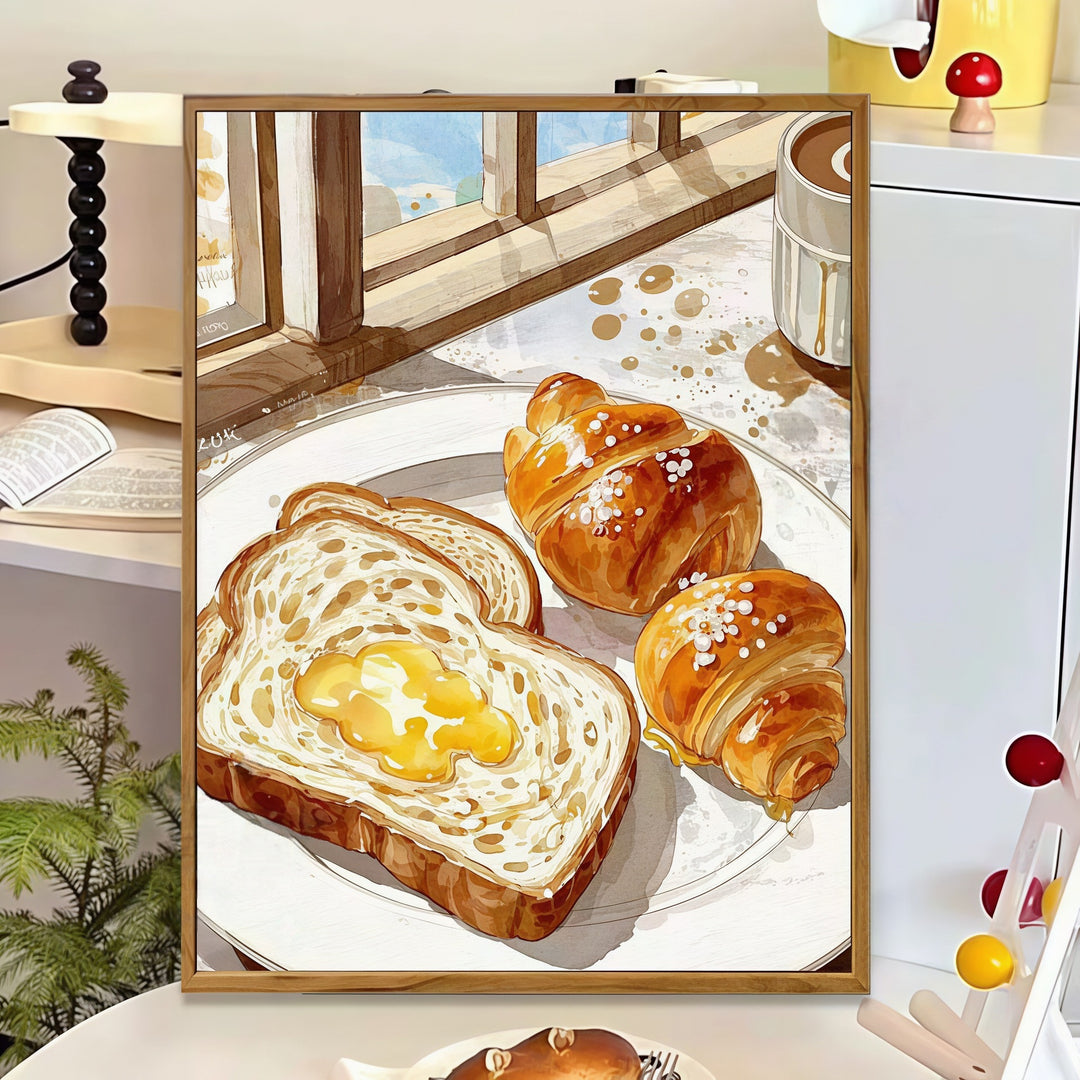 Whimsical Culinary Art Print Bowlift