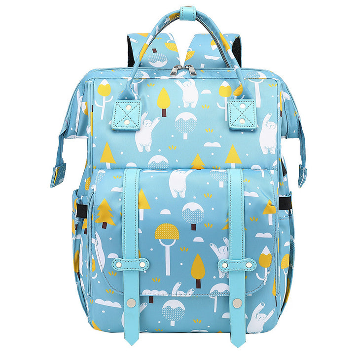 Patterned Backpack Bowlift
