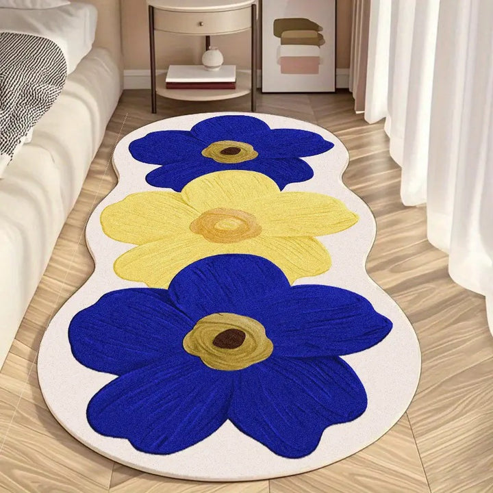 Flower Pattern Comfort Carpet