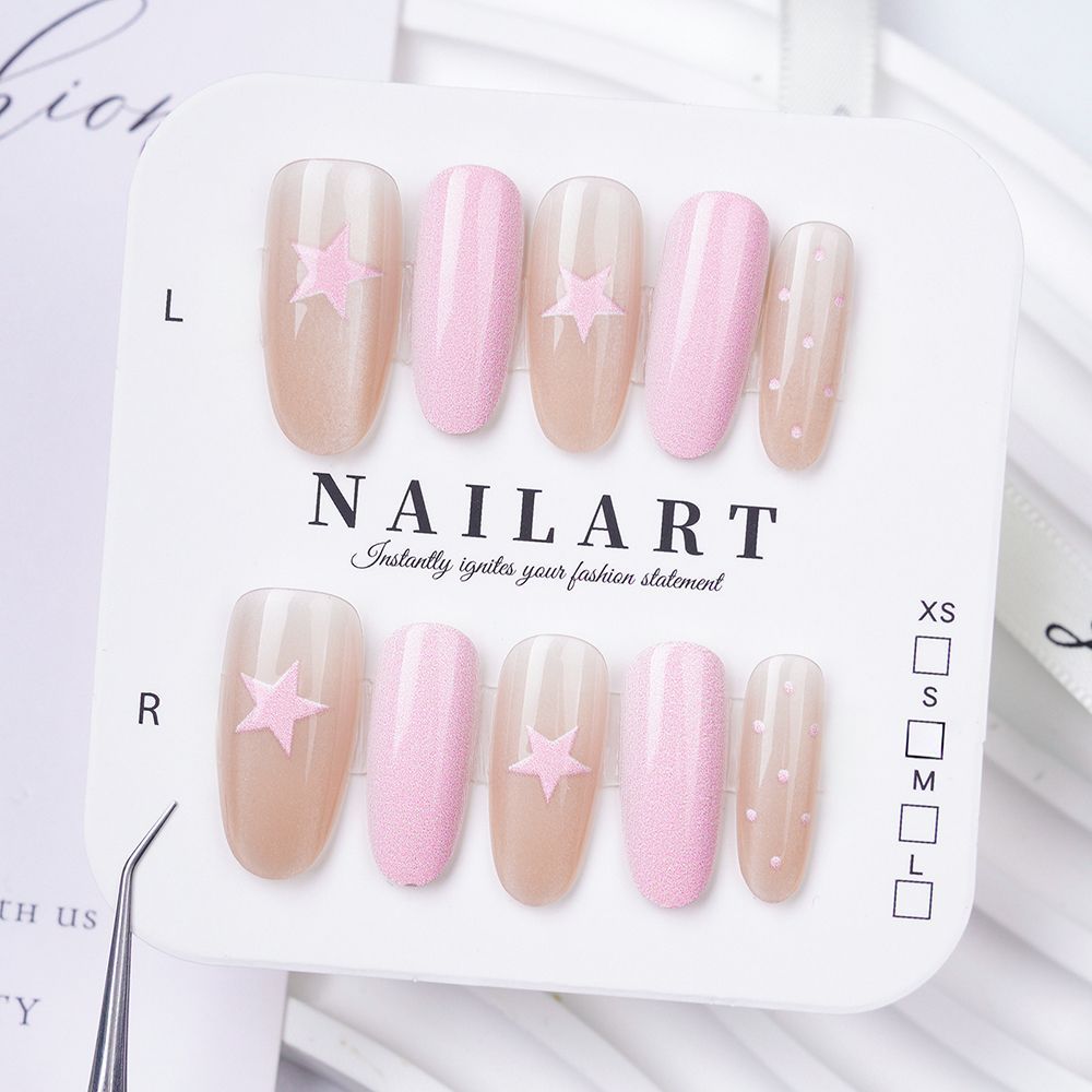 Artistic 3D Butterfly Press-On Nail Set Bowlift