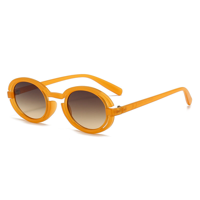 Ladies Round Sunglasses in Modern Retro Style Bowlift