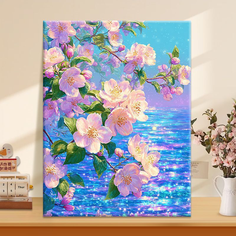Floral Art Canvas Bowlift
