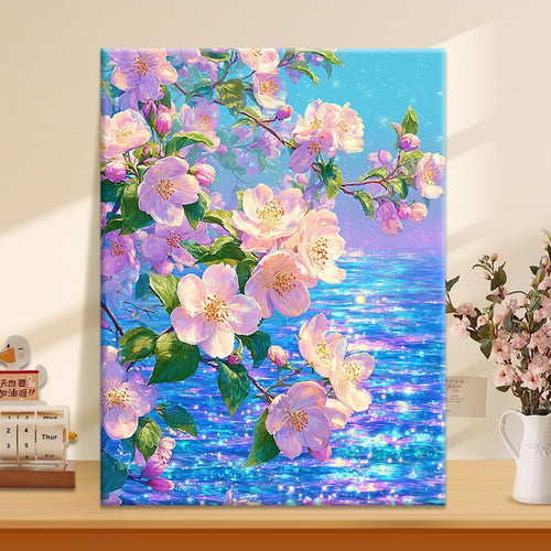 Floral Art Canvas Bowlift