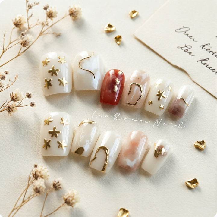 Exclusive Artificial Nails in Elegant Design Bowlift
