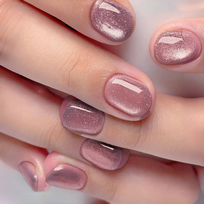 Shimmering Press-On Nail Collection Bowlift