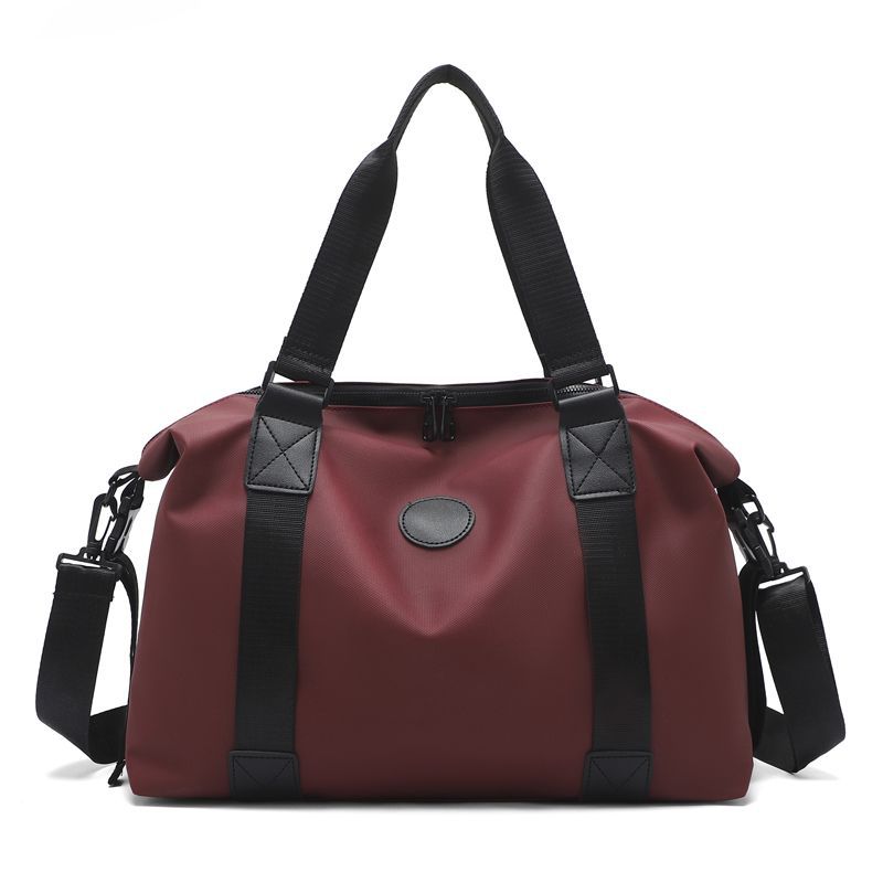 Sporty Travel Bag With Reinforced Interior And Removable Shoulder Strap Bowlift