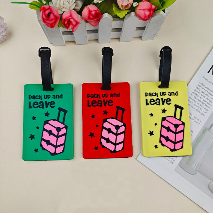 Unisex Vibrant Travel Luggage Identifier Bowlift