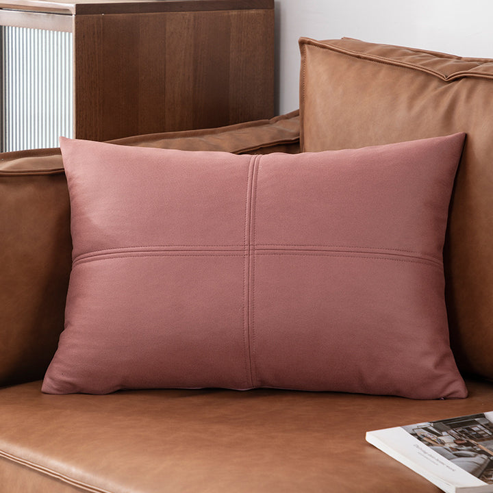 Luxury Faux Leather Cushion