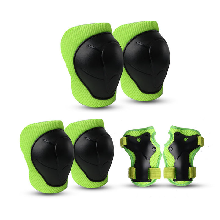 Children's Colorful Safety Helmet and Protective Gear Set Bowlift