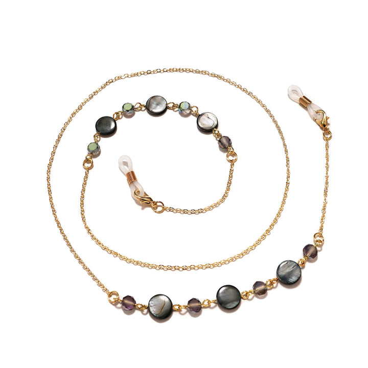 Elegant Beaded Eyewear Chain Bowlift