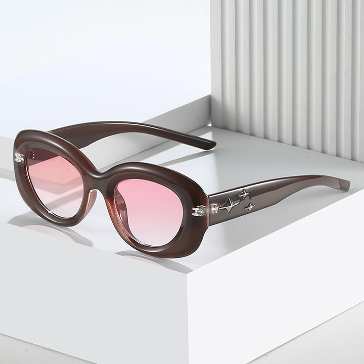 Stylish Oversized Shield Sunglasses Bowlift