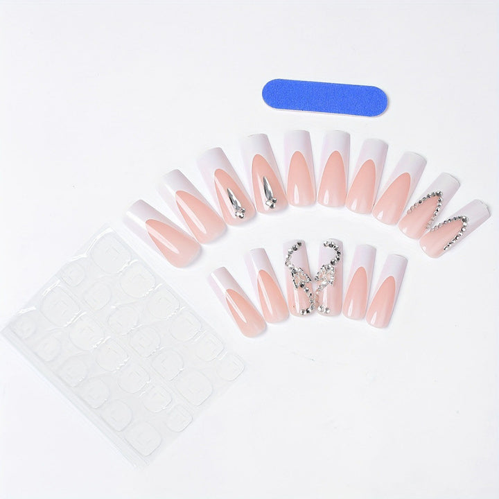 Premium Artificial Nail Set Bowlift