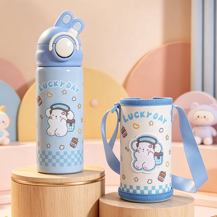 Children's Water Bottle with Sweet Design Bowlift