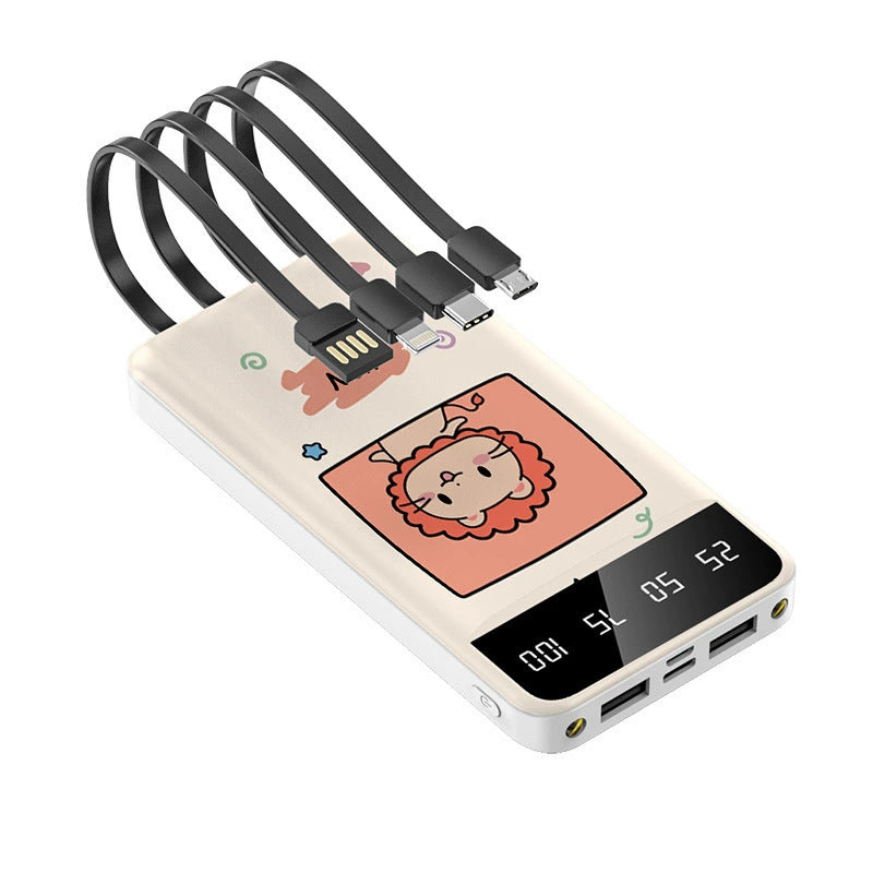Multifunctional Powerbank with Integrated Cable Management Bowlift