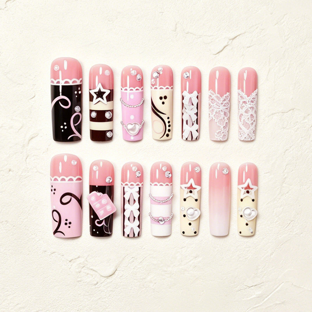 Elegant Artistic Nail Wraps Bowlift