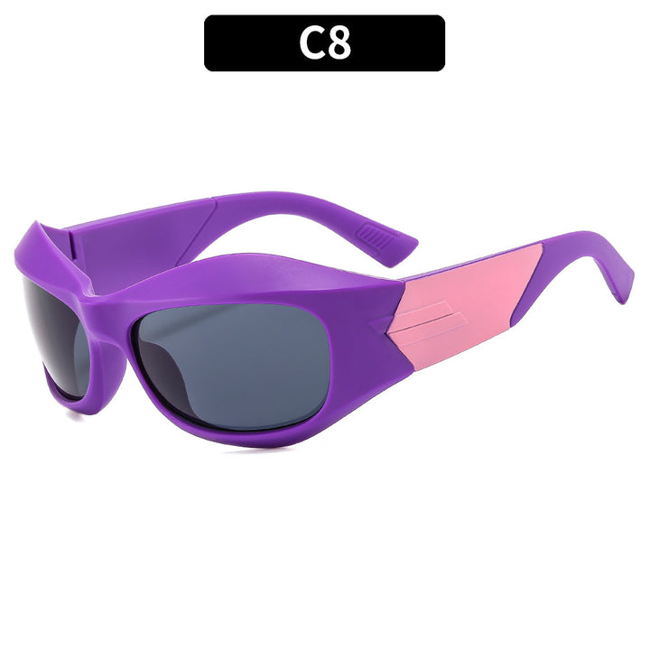 Sporty Protective Wrap Sunglasses