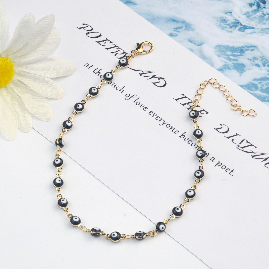 Decorative Eye Charm Anklet Bowlift